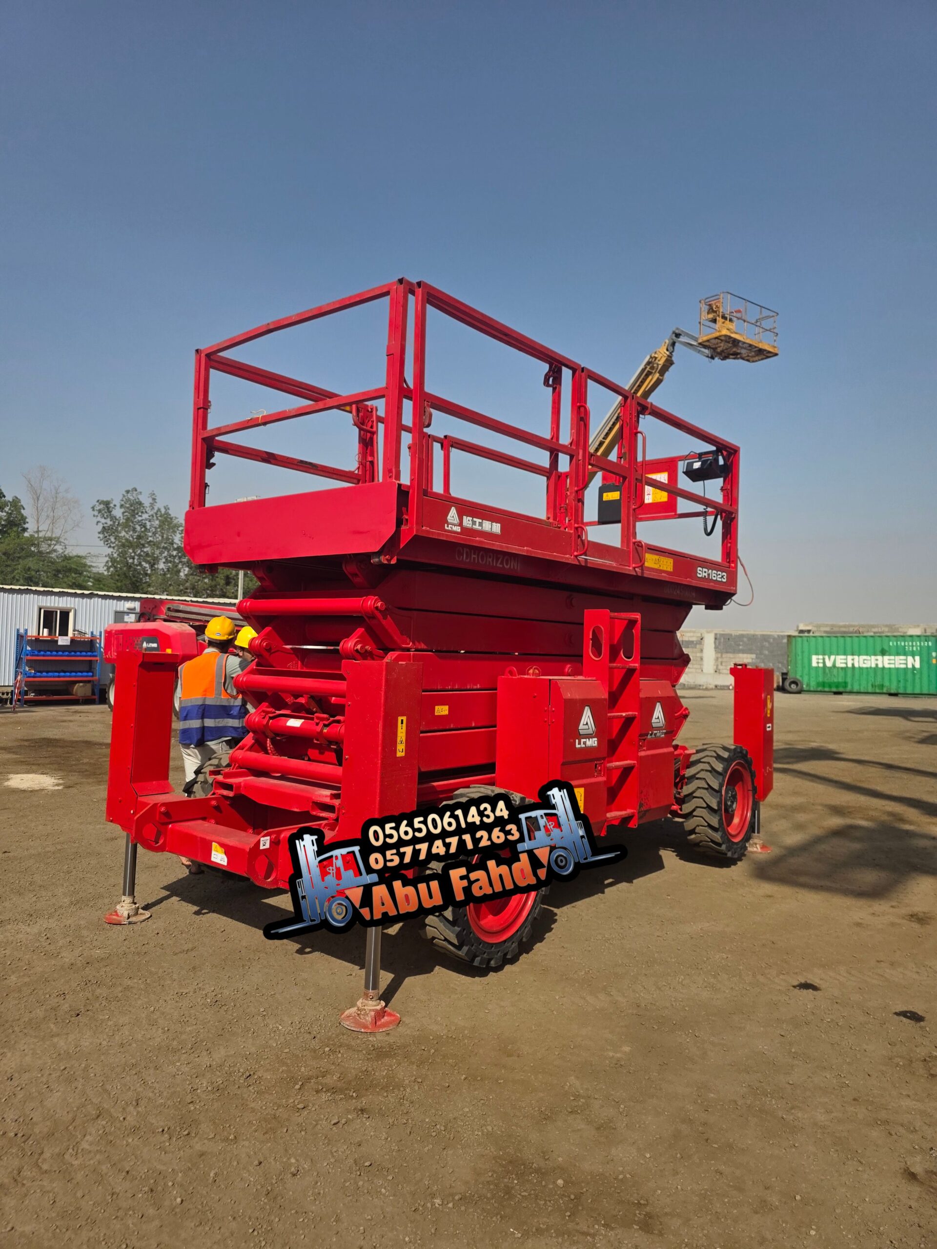 سيزر لفت و مانلفت وكرينات وبوبكات وجي سي بي وتاور