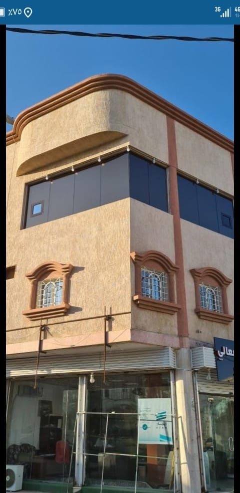 زجاج سكريت جازان بلكونات استركشر وجهات