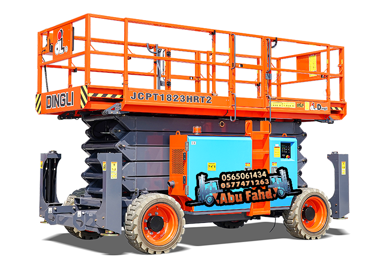 سيزرلفت 18متر للايجار سيزرلفت 16متر للايجار رافعة