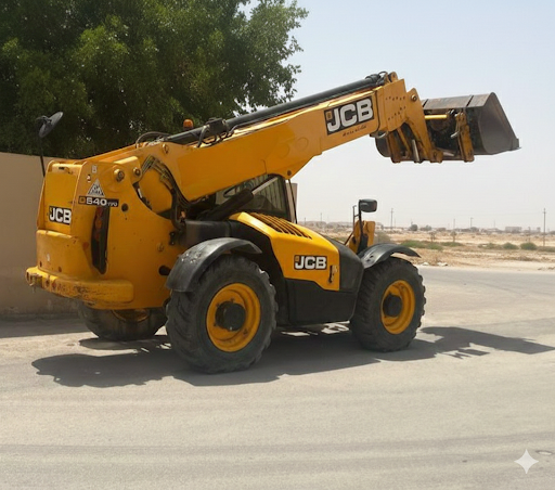 مرلوهات جي سي بي تليهاندر للايجار رافعات تلسكوبيه