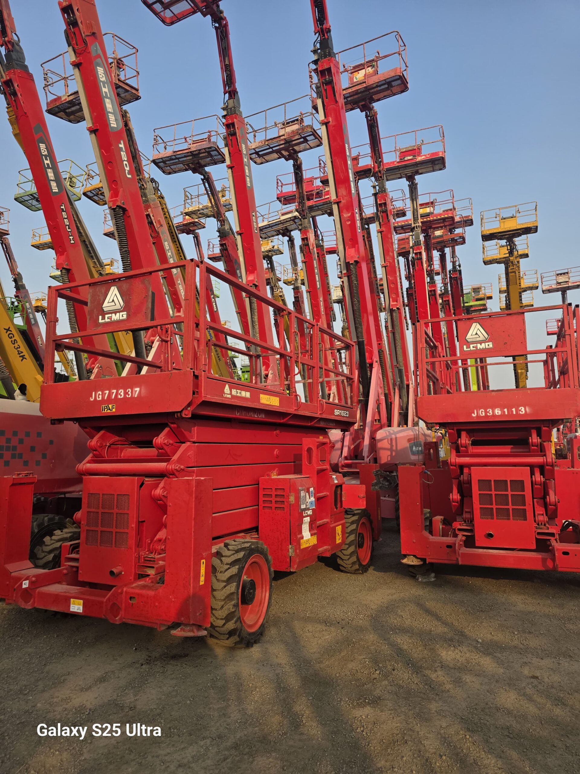 سيزرلفت 18متر للايجار سيزرلفت 16متر للايجار رافعة