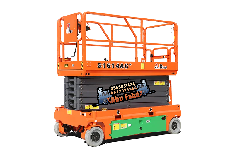 سيزرات لفت للايجار رافعه مقصيه للايجار سقاله كهربا