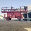 Man Lift Sealift سيزرلفت مان لفت رافعة شوكية موديل