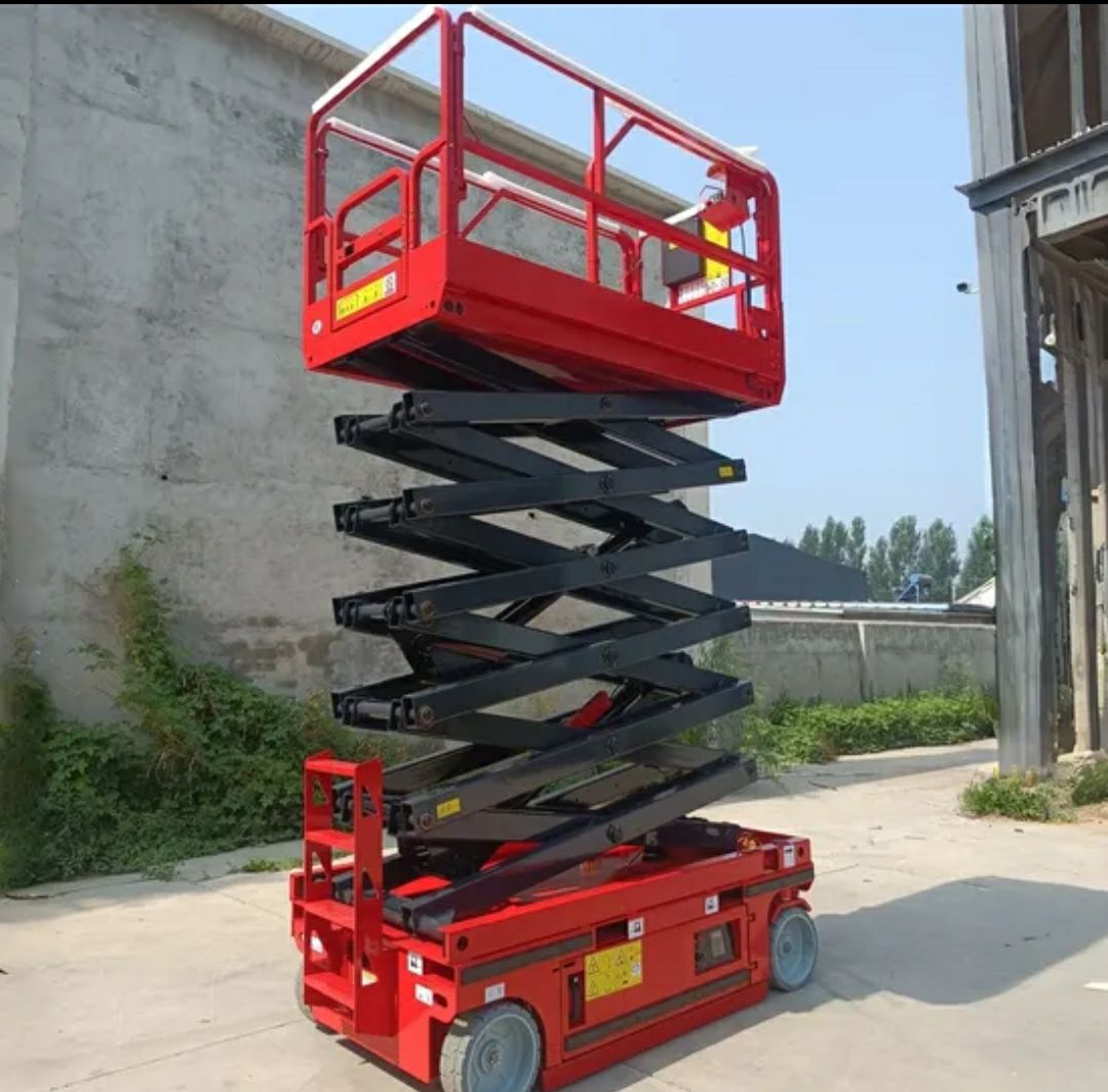 سيزرلفت (رافعات مقصيه) للايجار؛ ديزل-كهرباء