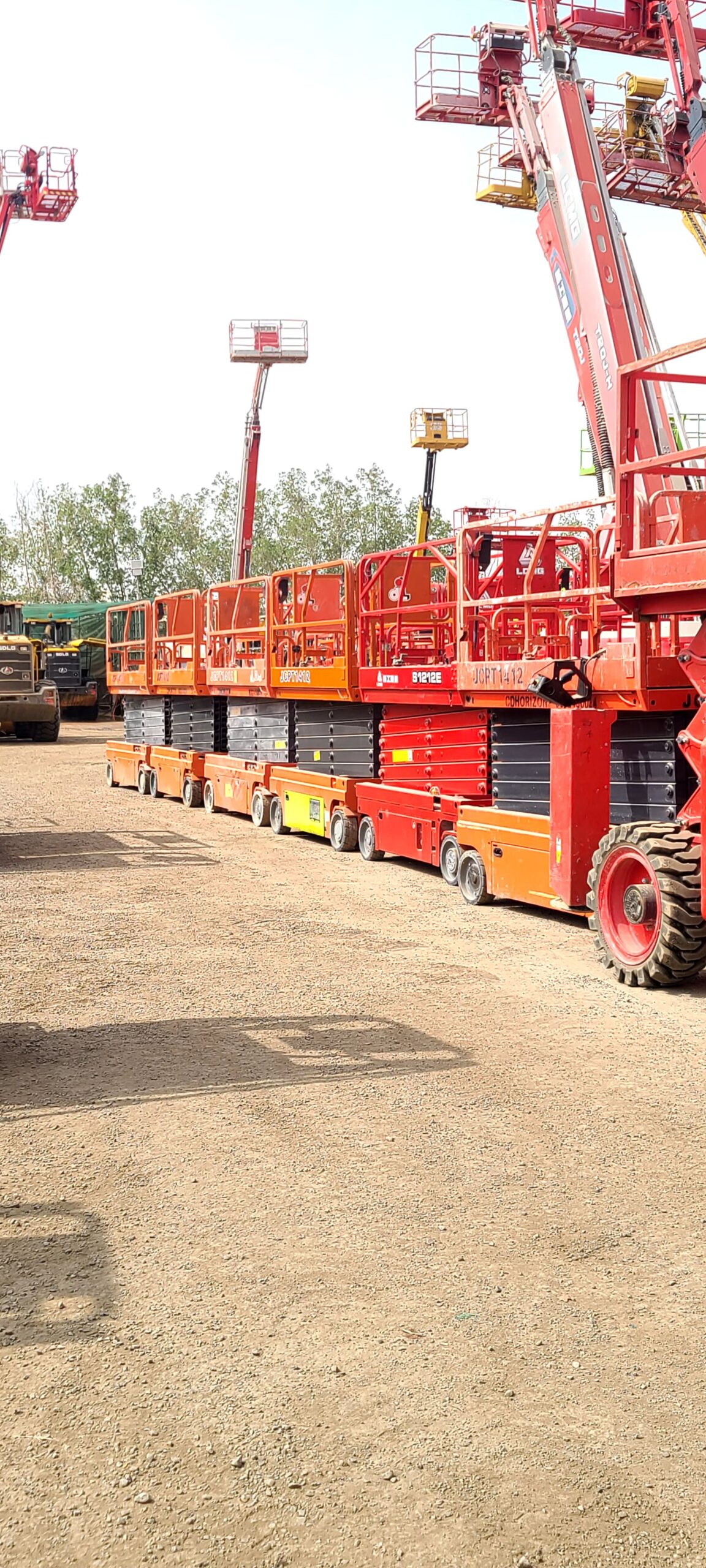 سيزرلفت ومان لفت ورافعات شوكيه وجي سي بي عرجاء وبو