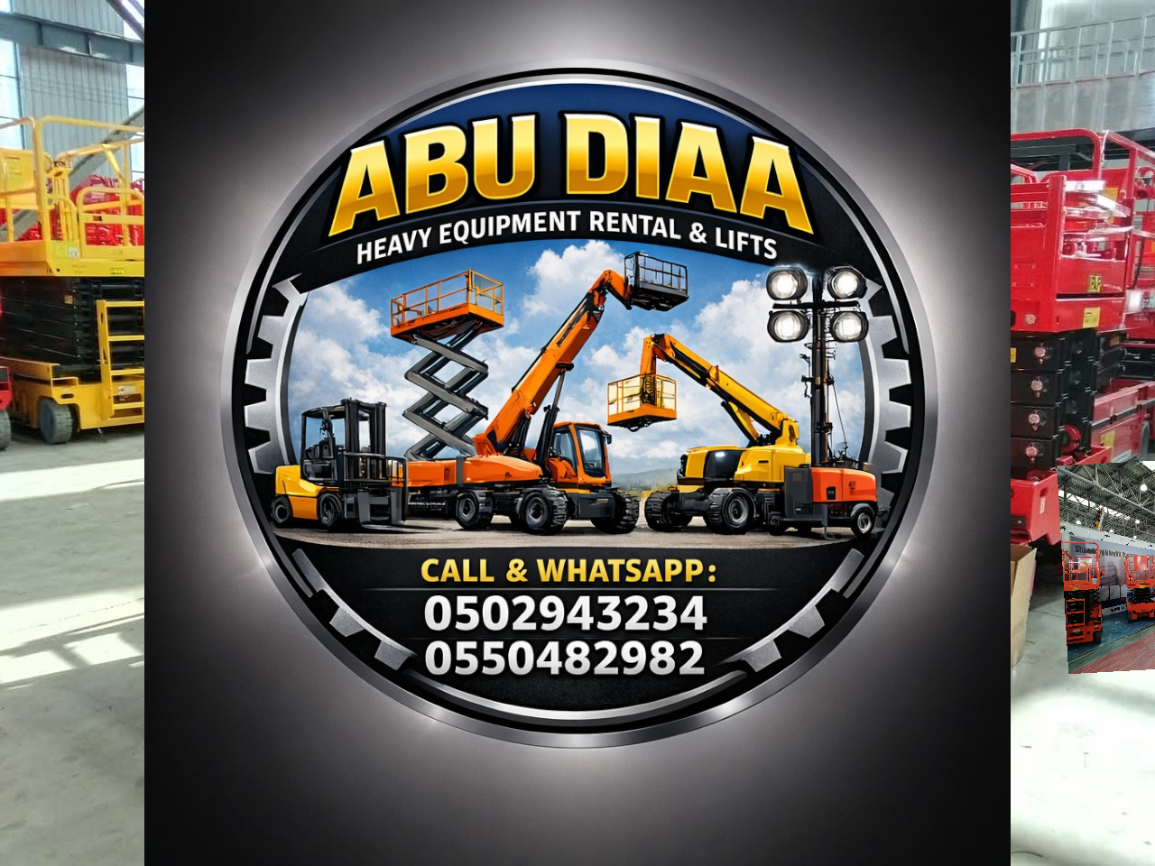 مانلفت وسيزرلفت وفوركلفت للايجار اليومي والاسبوعي