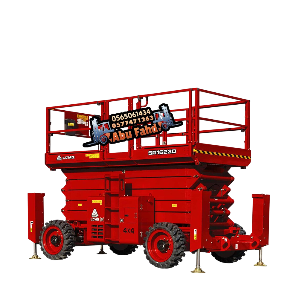 سيزرلفت 18متر ديزل للايجار جده مكه المكرمة رافعات