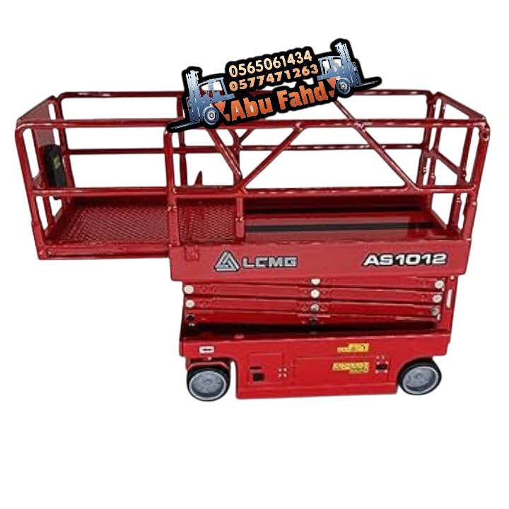 سيزرلفت 10متر كهرباء للايجار رافعة مقصية 10متر للا