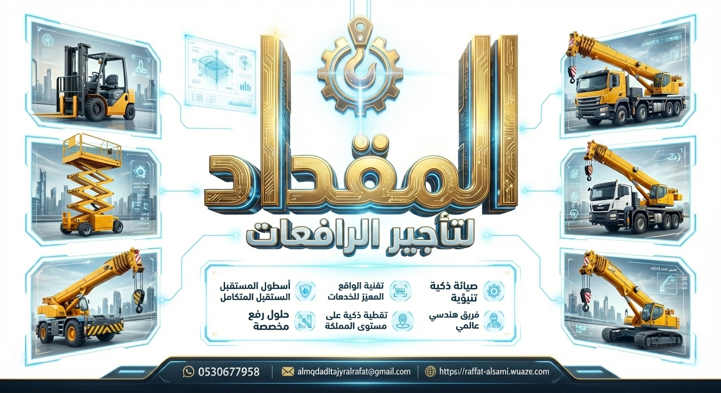 Forklifts rental in Jeddah, Dammam, Riyadh