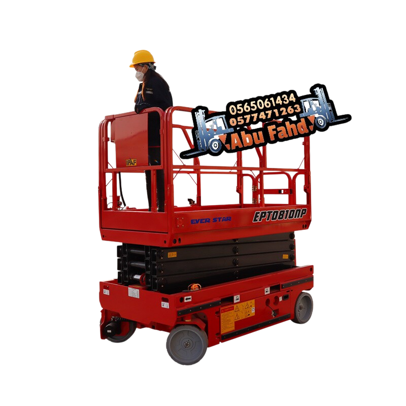 سيزرلفت 10متر كهرباء للايجار رافعة مقصية 10متر للا