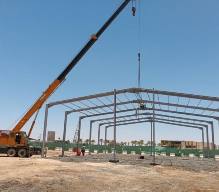 توريد وتركيب هناجر مستودعات