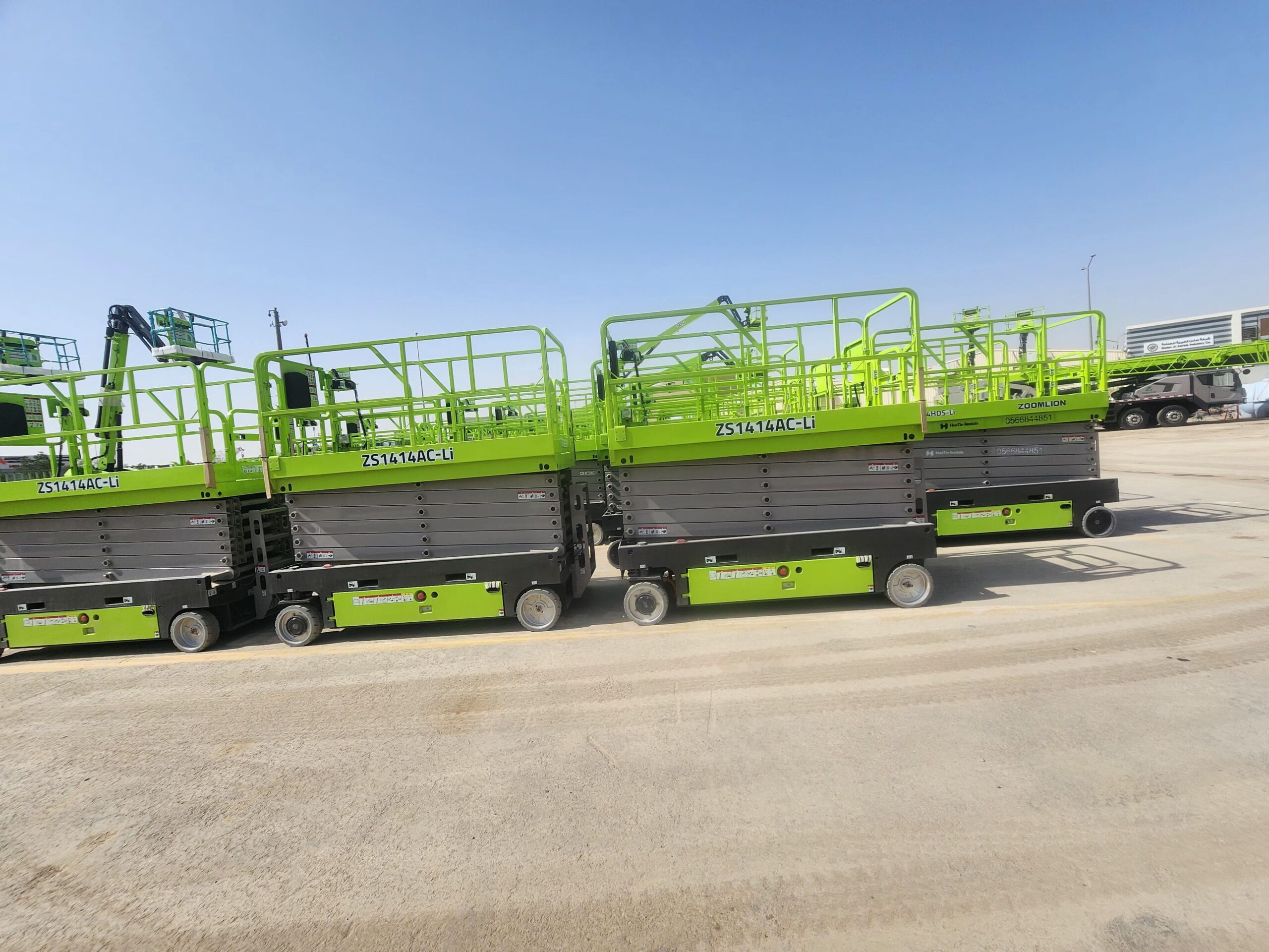 سيزر لفت للايجار في جدة 12متر سيزر لفت للايجار 14م