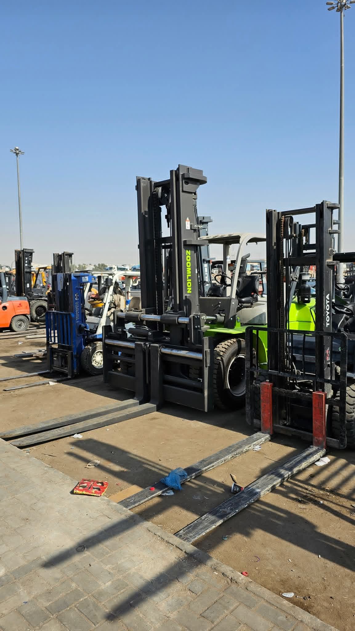 رافعات شوكية سيزر لفت مانلفت كرينات تليهندر للإيجا