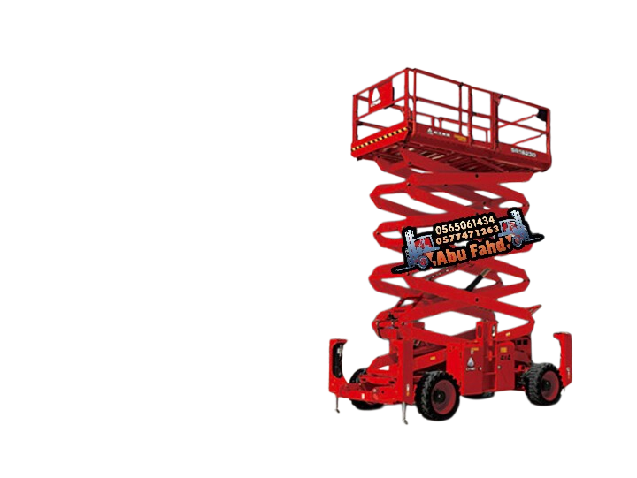 سيزرلفت 18متر ديزل للايجار جده مكه المكرمة رافعات