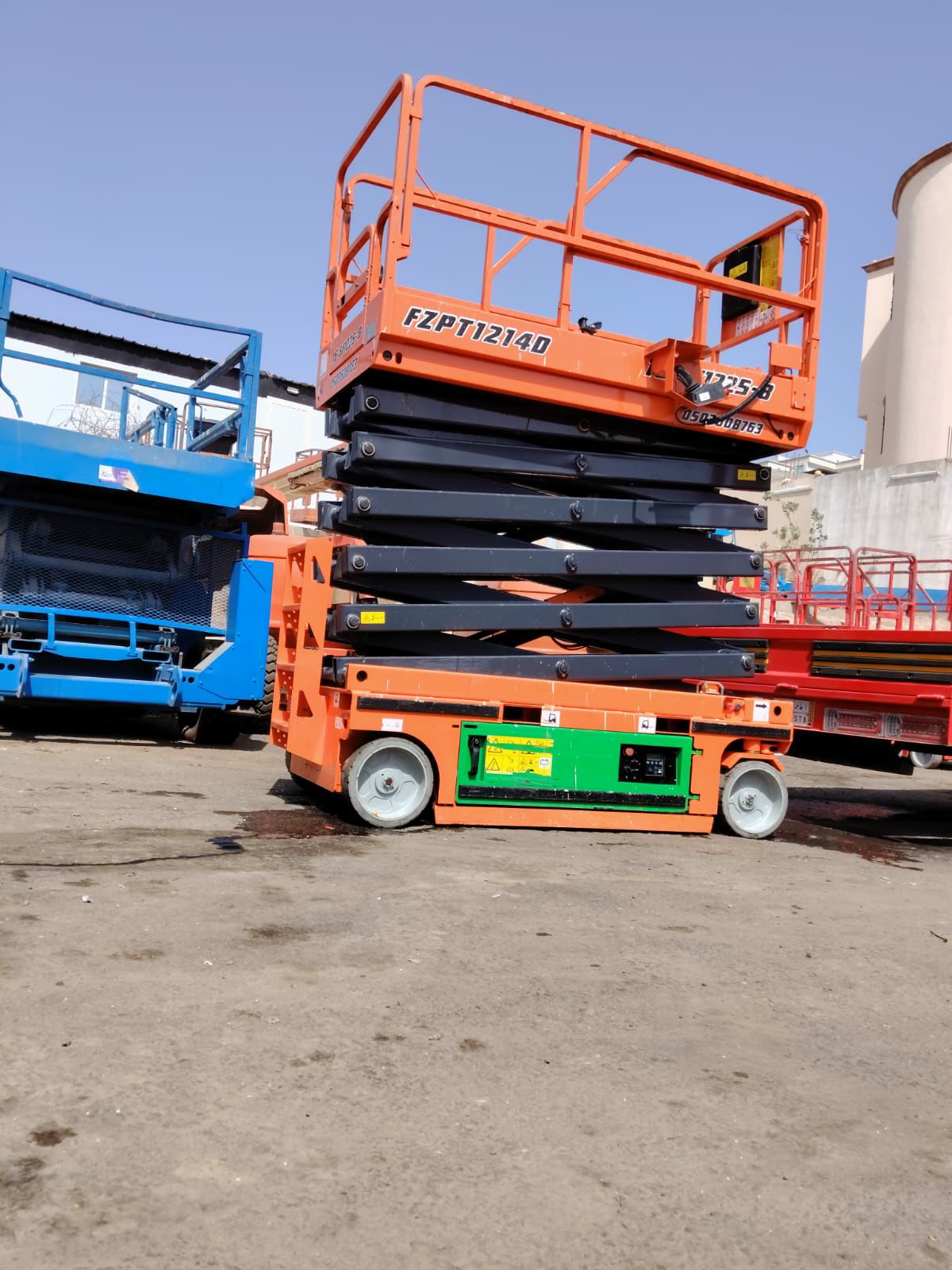 سيزرلفت للايجار رافعات شوكيه فوركلفت للايجار رافعا