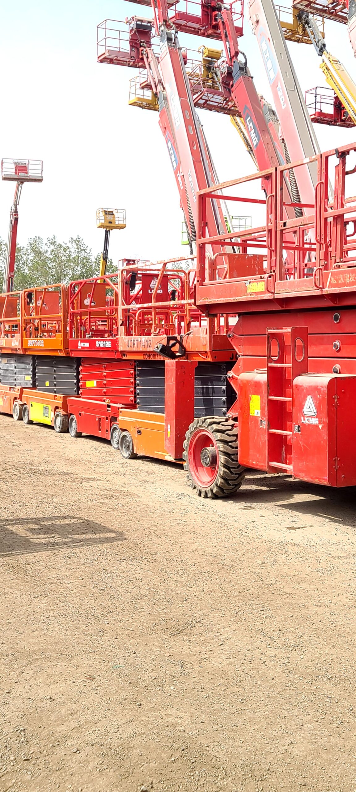 سيزر لفت ومان لفت وكرينات ورافعات شوكية وتيليهندلر