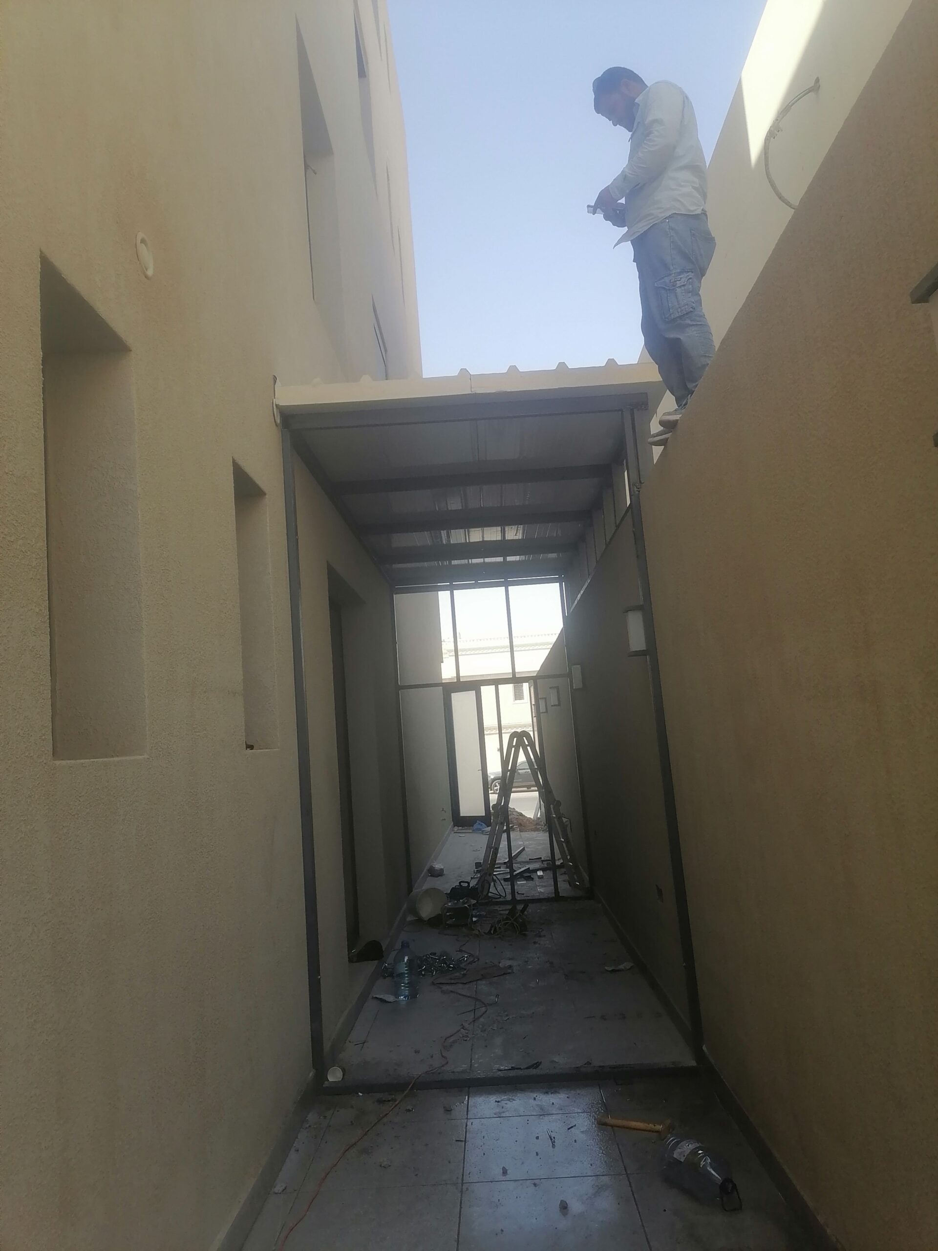 ساندوش بانل تركيب أسمنت بورد