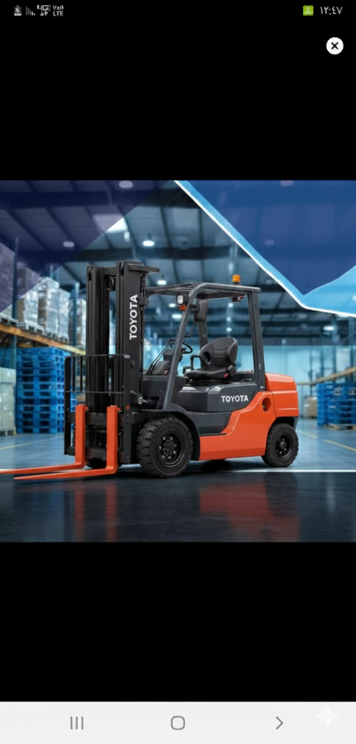 رافعات شوكيه فوركلفت للايجار سيزرلفت للايجار رافعا