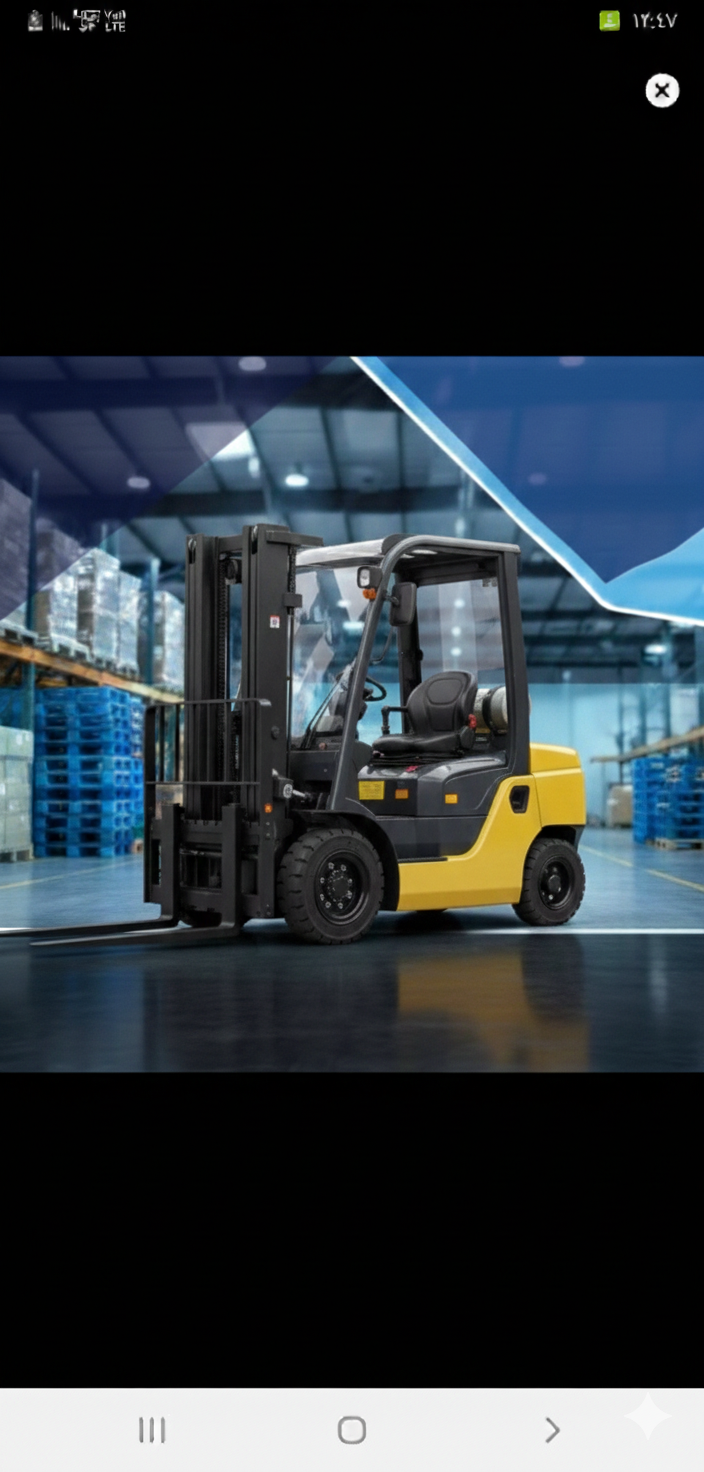 رافعات شوكيه فوركلفت للايجار سيزرلفت للايجار رافعا