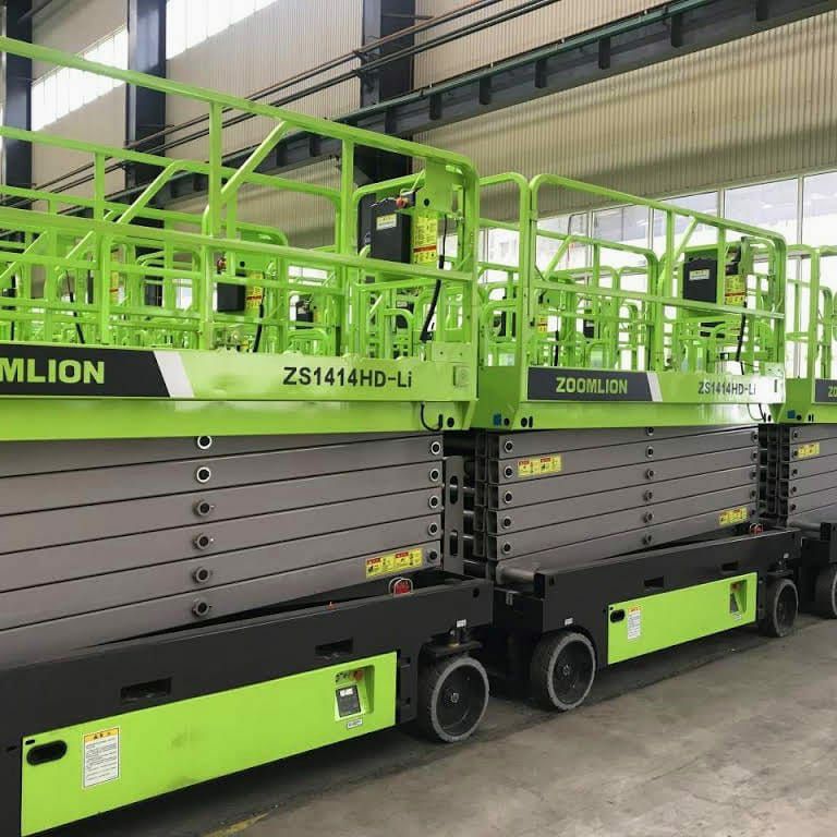 سيزر لفت 8متر 12متر للإيجار في جدة