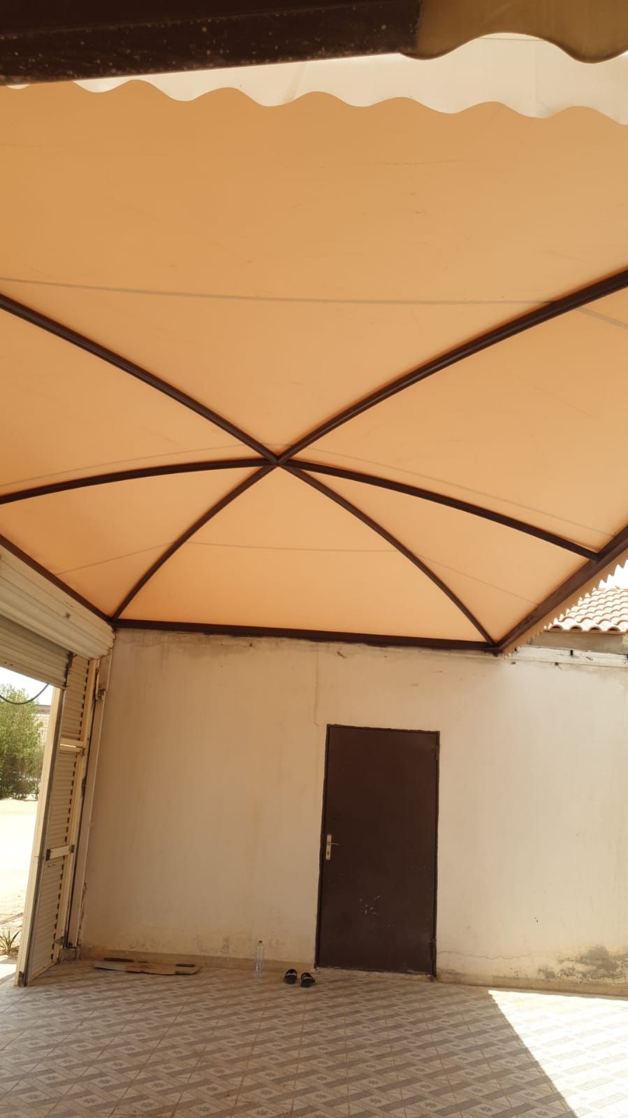 مظلات وسواتر وتفصيل غراف سندويش بلن