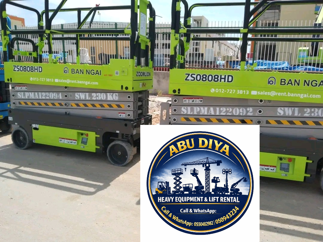 مانلفت للايجار، سيزر لفت للإيجار، كرينات وبوبكات ل