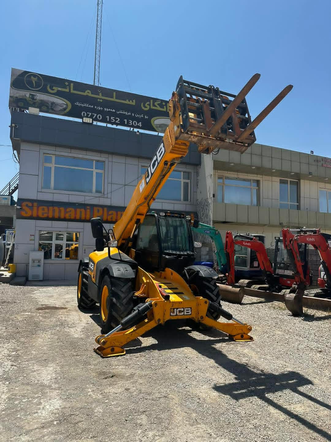 تاجير رافعات تلسكوبية في الدمام والرياض و جدة