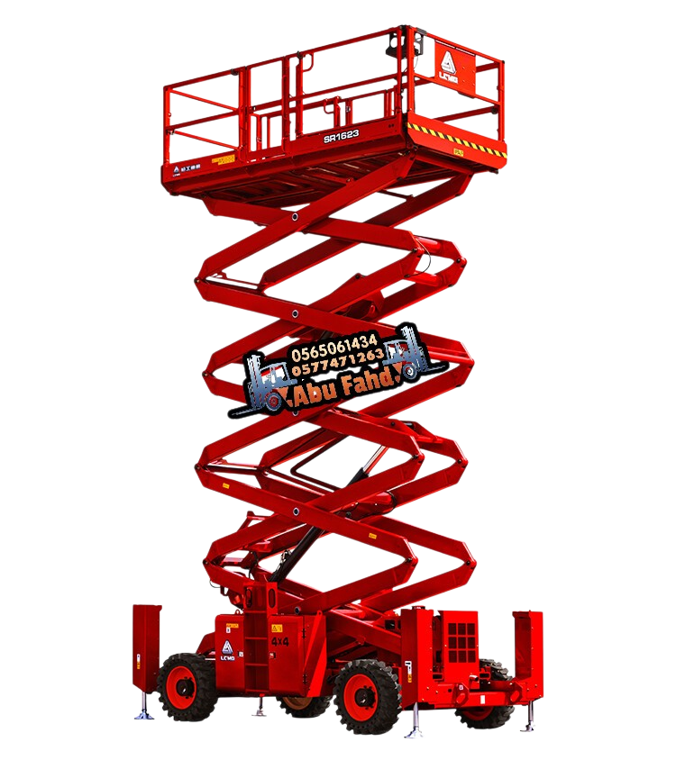 سيزرلفت 18متر ديزل للايجار جده مكه المكرمة رافعات