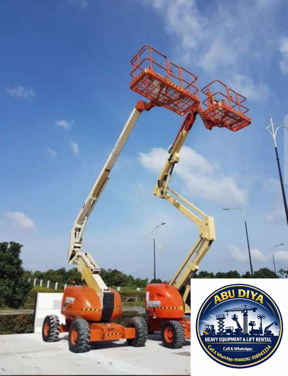 مانلفت للايجار، سيزر لفت للإيجار، كرينات وبوبكات ل