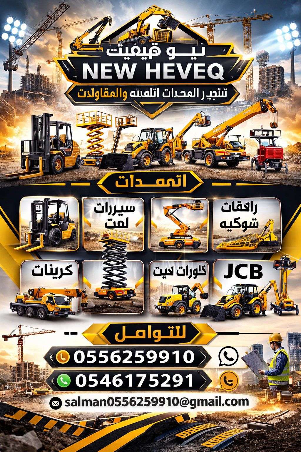 سيزرلفت للايجار مان لفت للايجار رافعات شوكية للايج