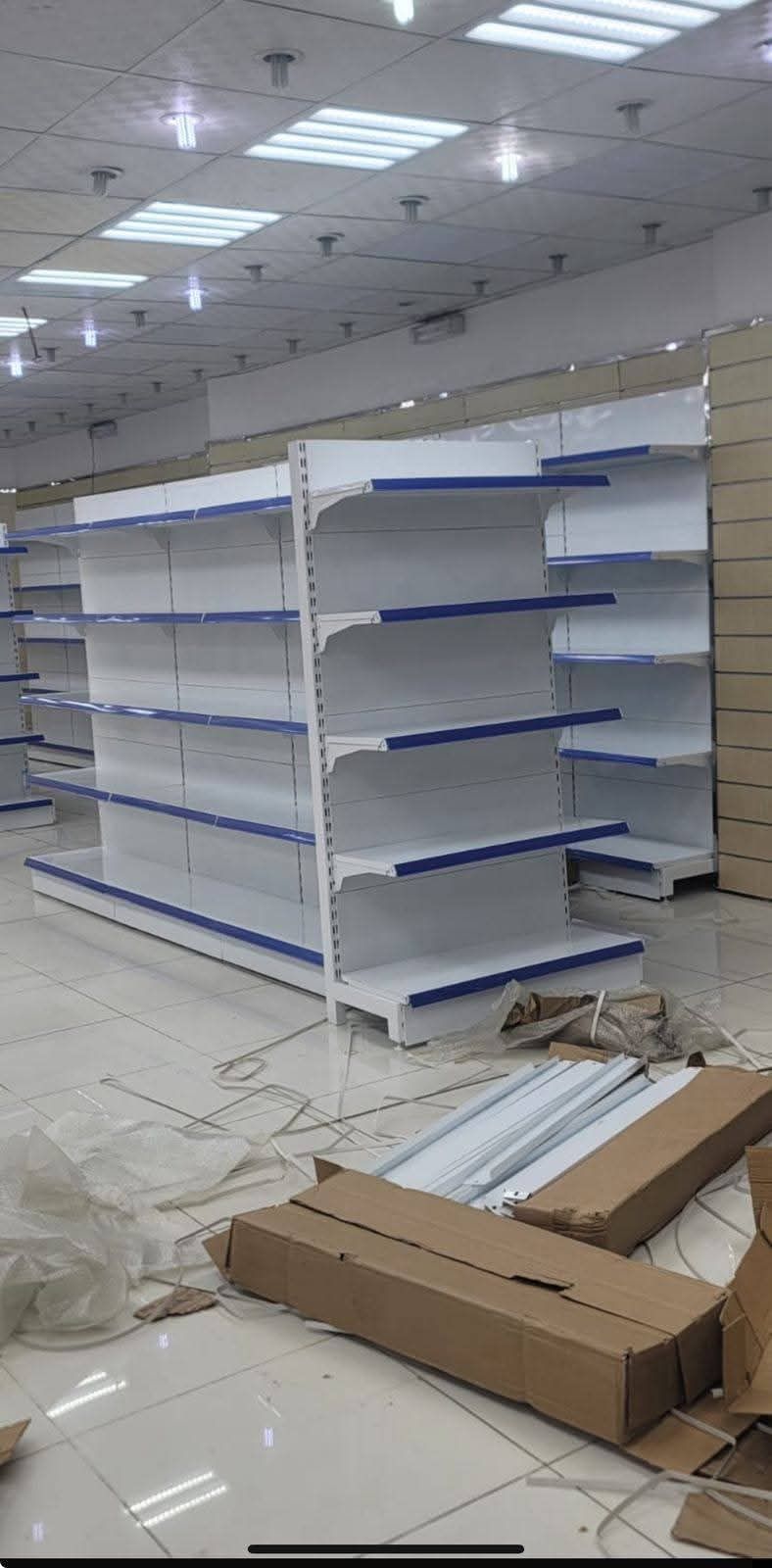 ارفف مستودعات رفوف