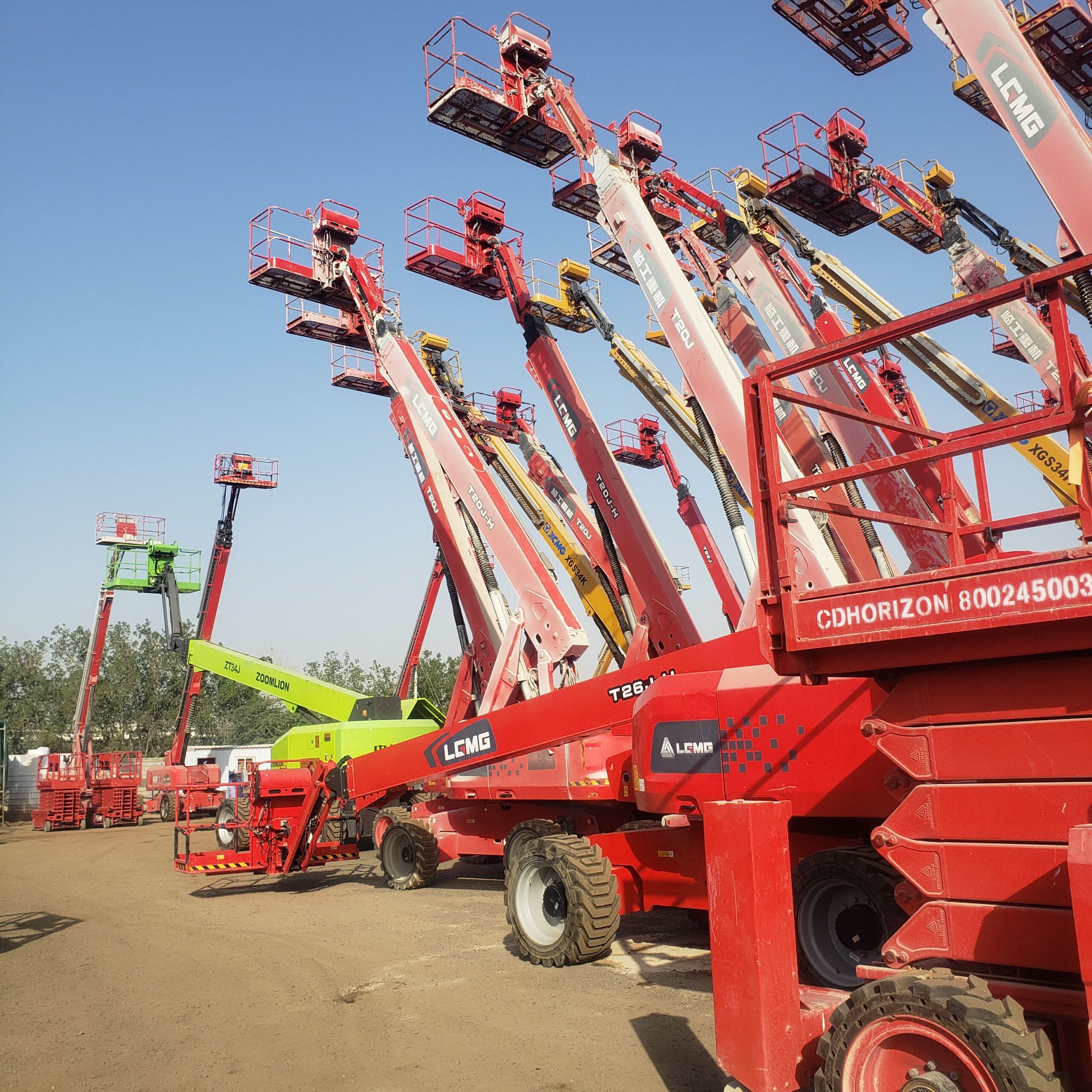 سيزرلفت مان لفت ببكات رافعة شوكية كرينات جي سي بي