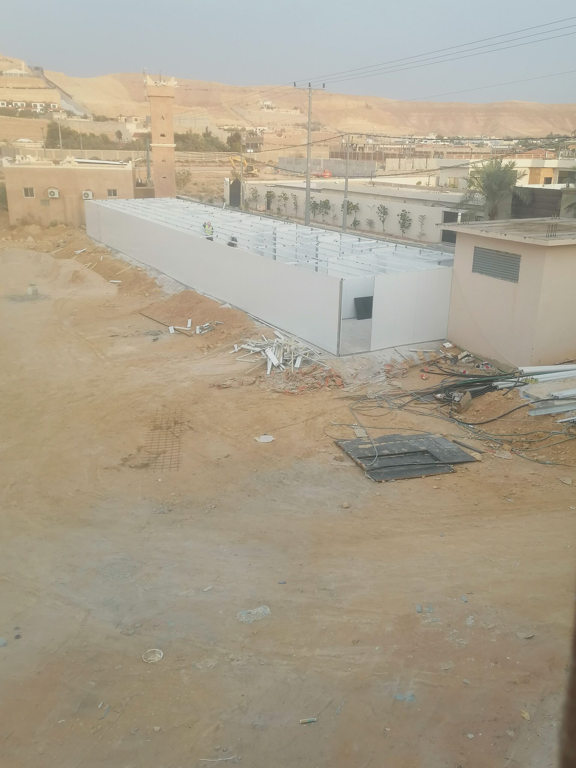 ساندوش بانل بناء ملاحق تركيب ساندوش بانل بناء