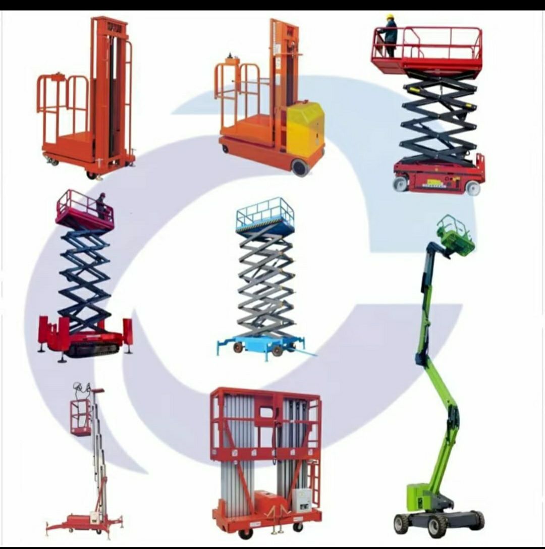 سيزرلفت مانلفت كهرباء ديزل مقصية للايجار رافعة شوك