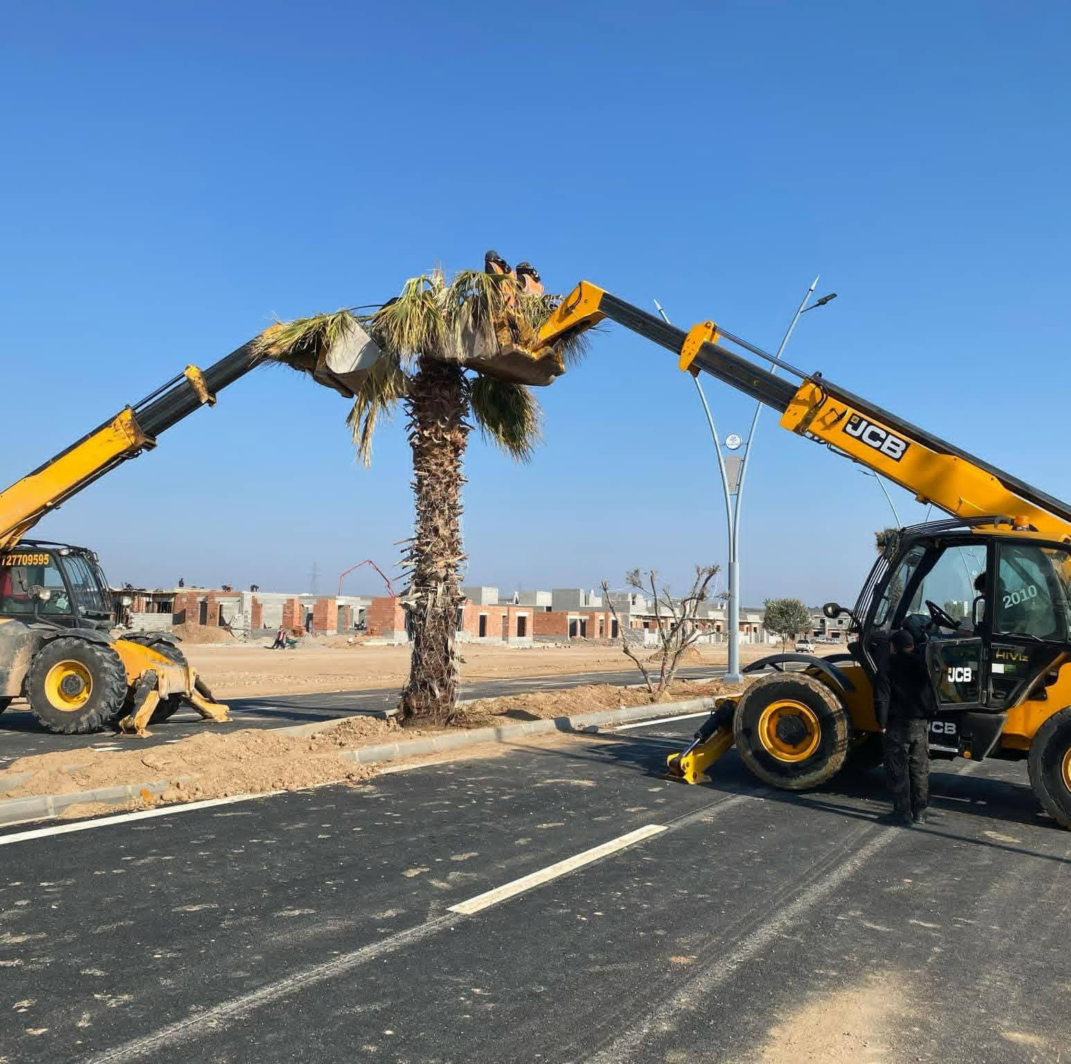 تأجير ( رافعات تلسكوبية ) تليهندر للإيجار في الدما