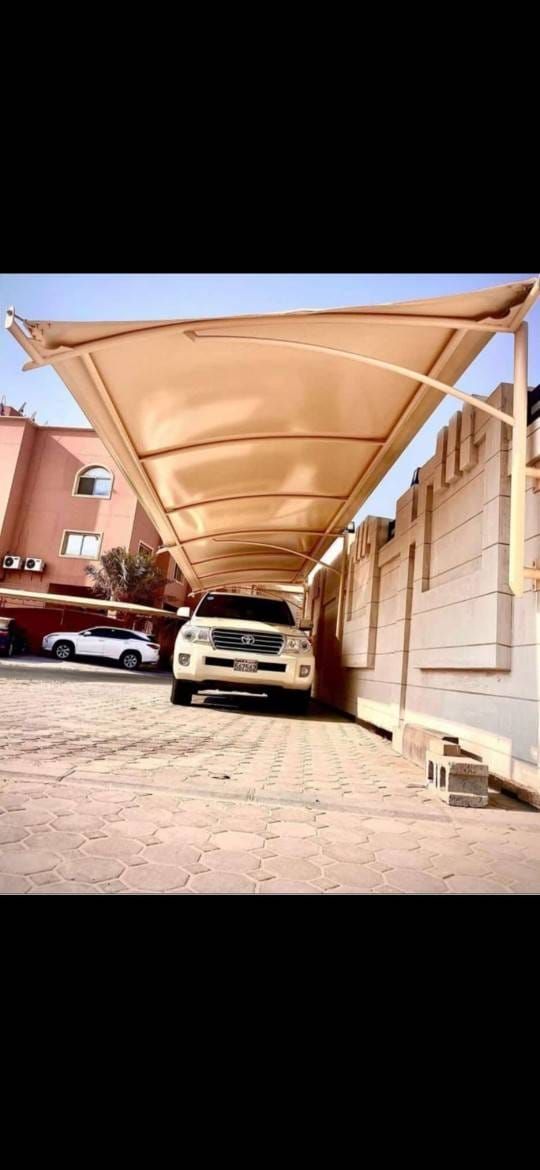 تركيب مظلات سيارت وا جميع انواع المظلات