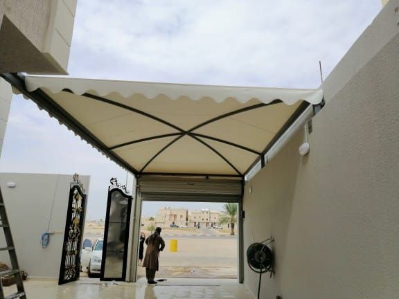 تركيب مظلات سيارت وا جميع انواع المظلات