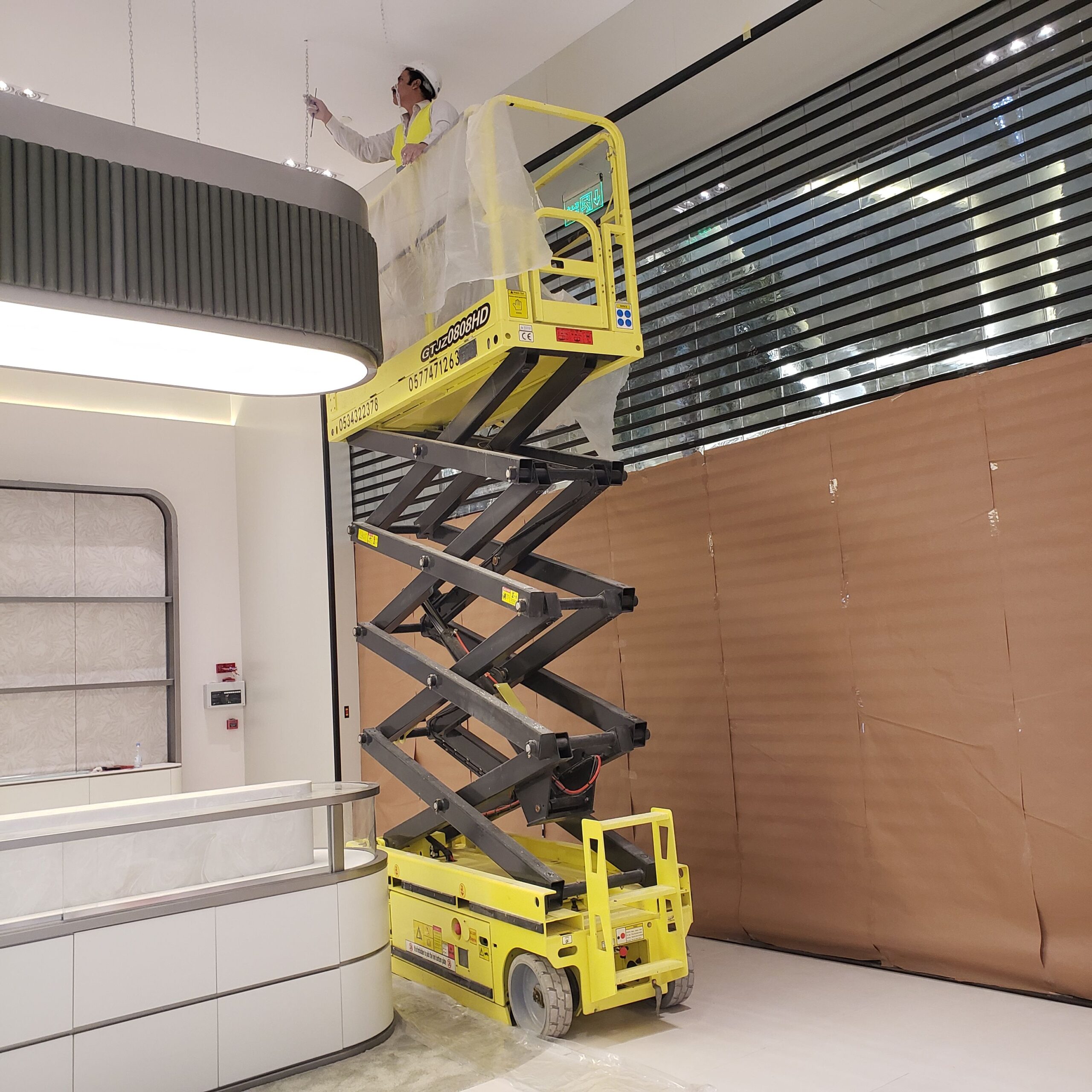 سيزرلفت مانلفت كهرباء ديزل مكة جدة رافعة مقصية راف