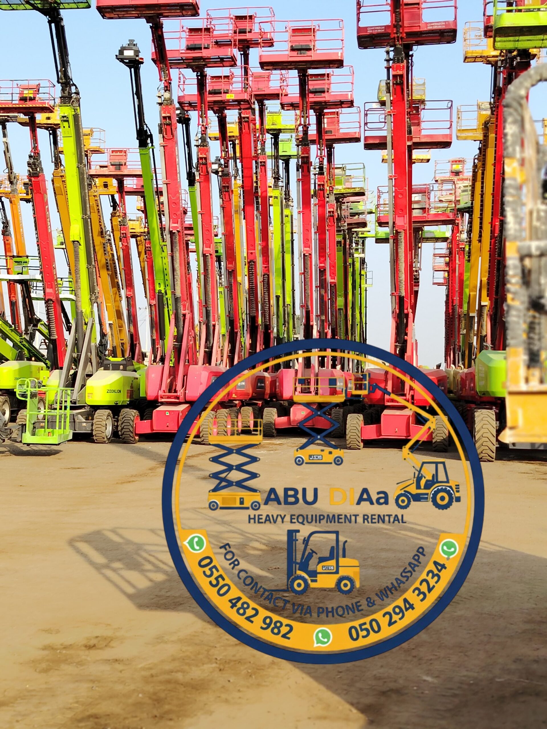 سيزر لفت ، مان لفت للايجار ،فوركلفت وكرينات وتاور