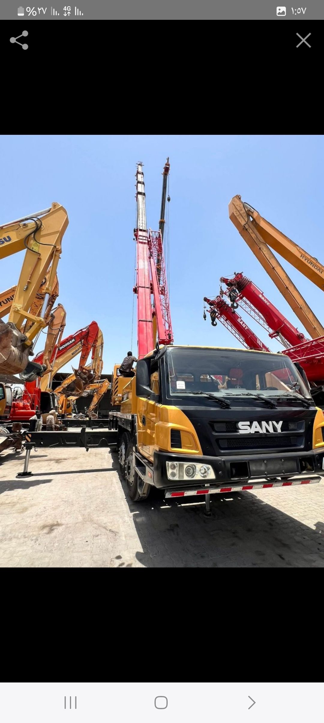 ابو فارس لتأجير جميع المعدات الثقيله لايجار في الر