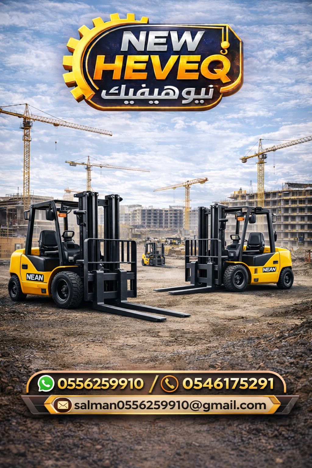 رافعة شوكية للايجار المدينة المنورة 0556259910