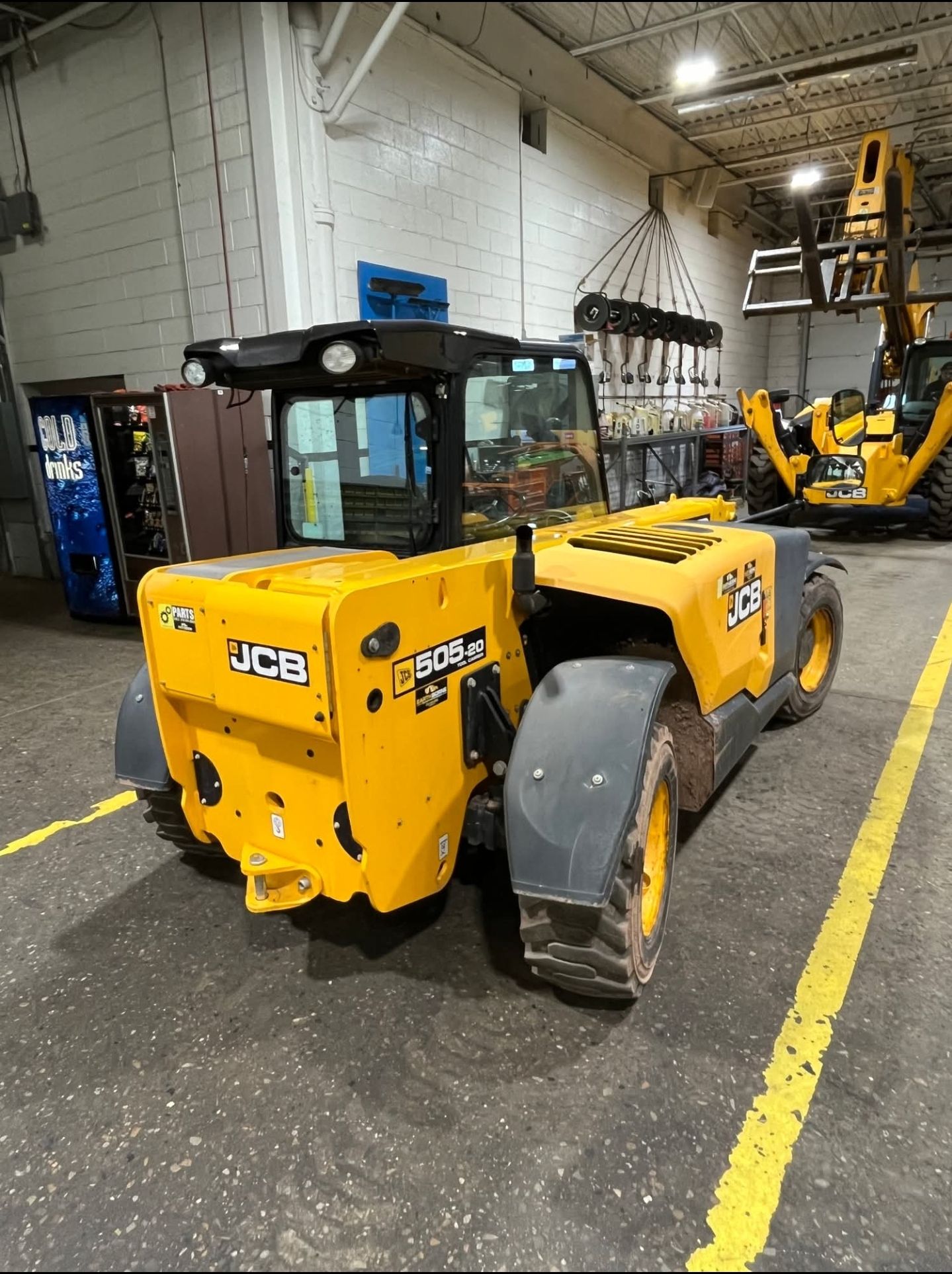 تأجير تليهندرات JCB (رافعات تلسكوبية) في السعودية