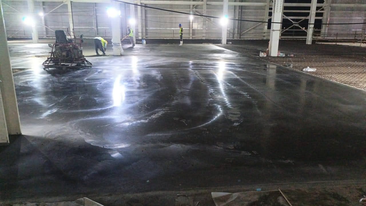 مقاول صبات الاضيات الخرسانة صبة مطبوعة