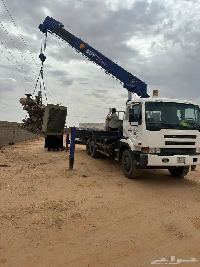 كرينات بوم تراك للايجار في جدة