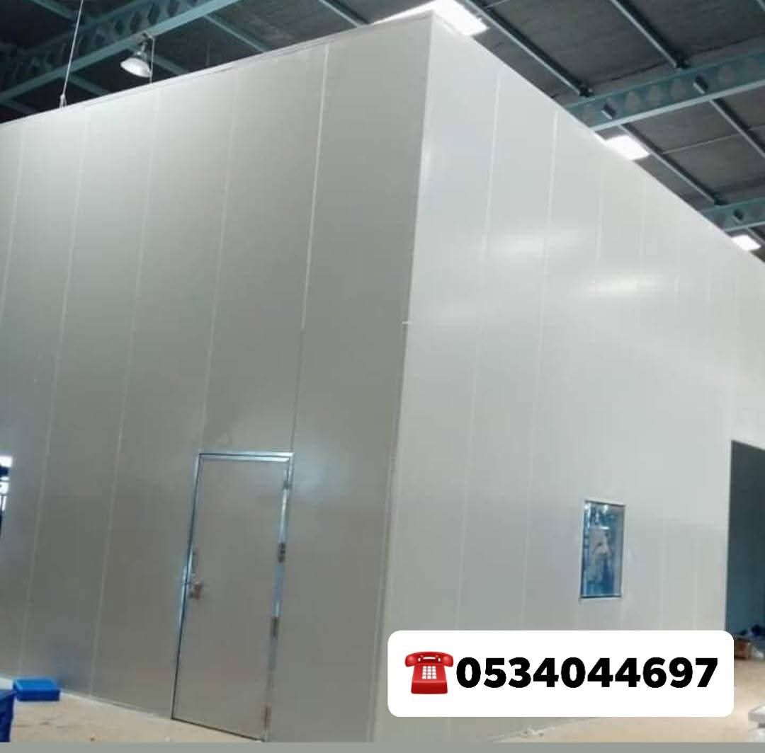 تركيب سندويش بنل ملحق غرف مستودعات سندويش بنل الري