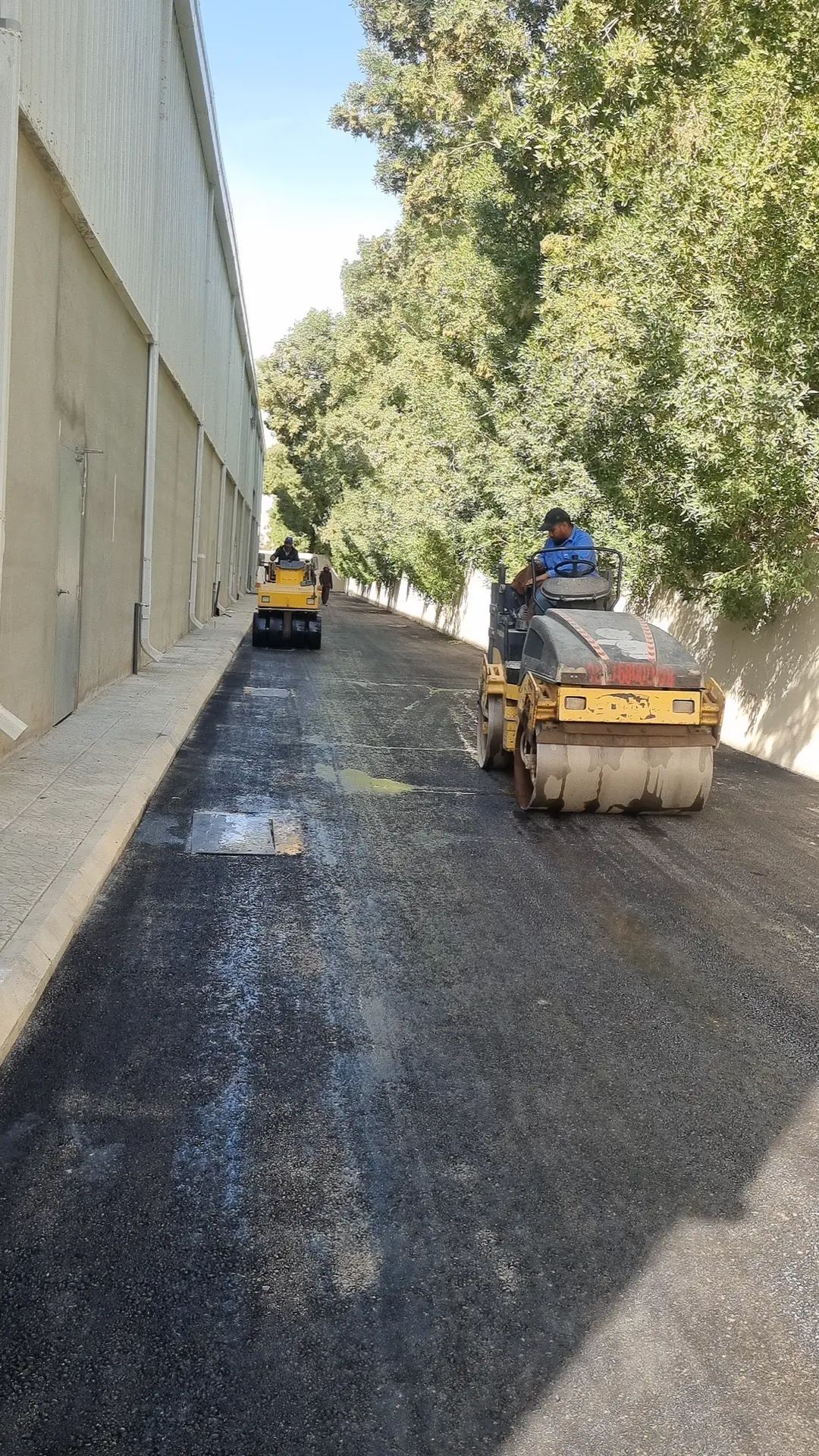 مقاول أسفلت سفلته زفلت # تخطيط شوارع#