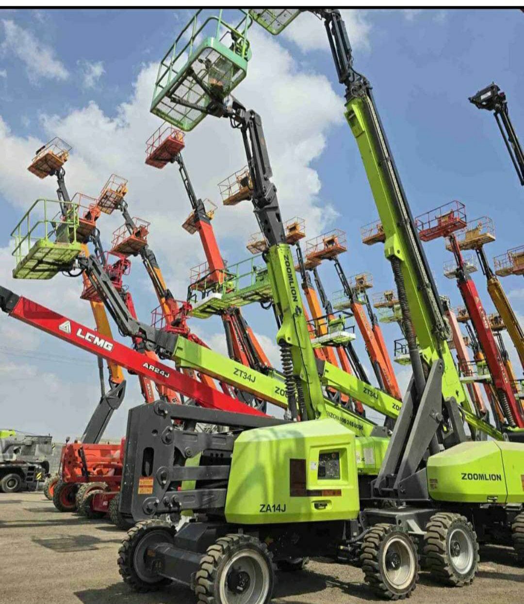 تاجيرscissor lift main lift رافعة شوكية تاورلايت س