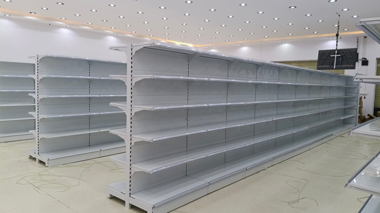 رفوف سوبر ماركت رفوف مستودعات رفوف بقاله رفوف تخزي