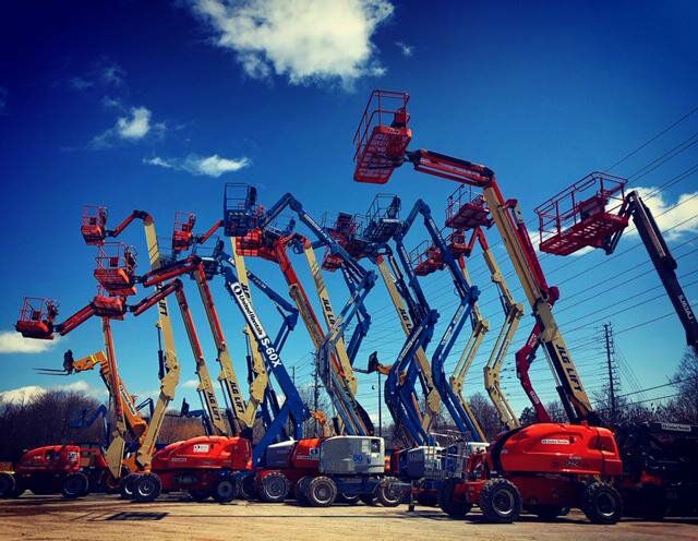 تأجير ( بوم لفت ) مان لفت للإيجار الخرج