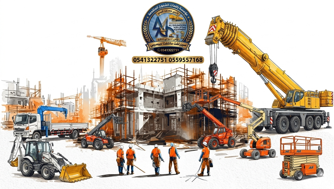 ايجار فوركلفت ايجار رافعات شوكيه ايجار كرينات ايجا